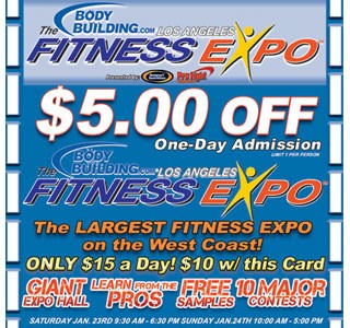 20,000 Attendees to Kick off The New Year Right at the 2010 Bodybuilding.com Los Angeles Fitness Expo™ 