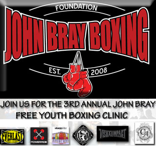 Convicted Artist sponsors John Bray Free Youth Boxing Clinic